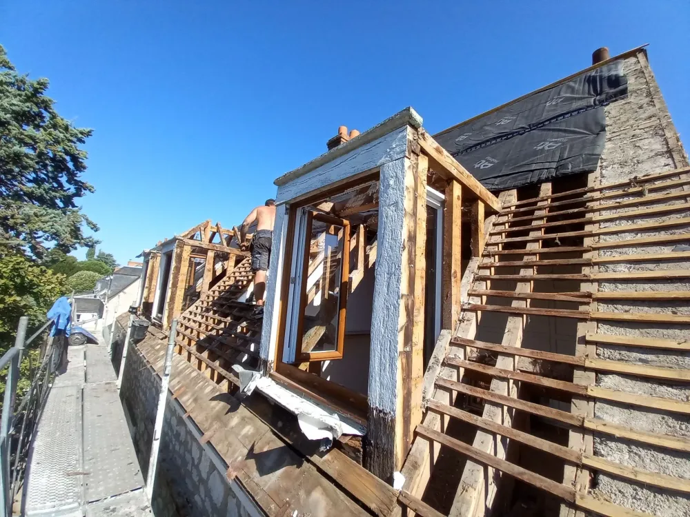 Rénovation de toiture près de Meung sur Loire