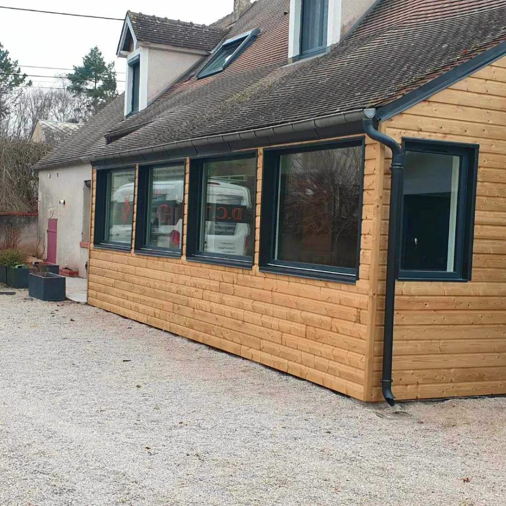 Bardage près de Meung sur Loire